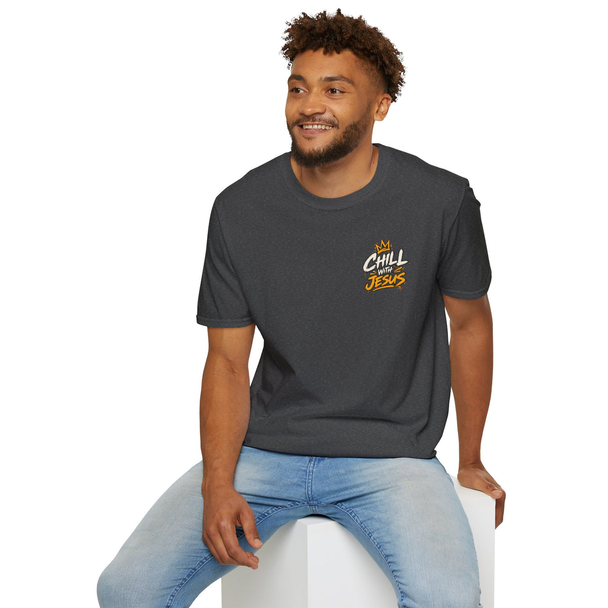 Chill with Jesus T‑Shirt — Casual Faith Graphic Tee