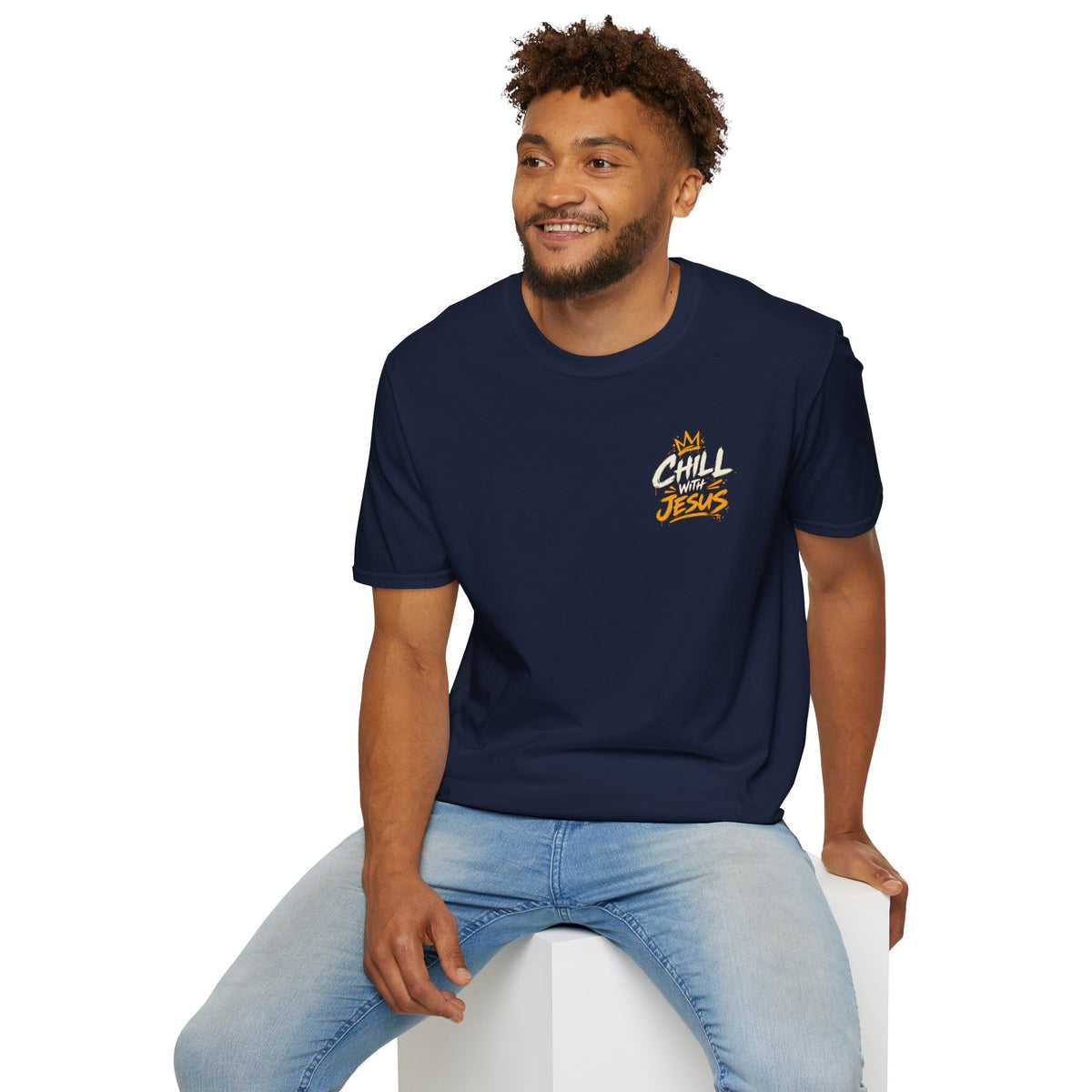 Chill with Jesus T‑Shirt — Casual Faith Graphic Tee