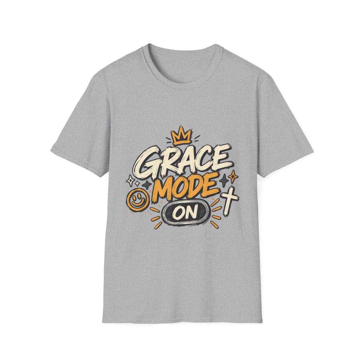 Grace Mode On T-Shirt — 'Chosen' Christian Faith Graphic Tee