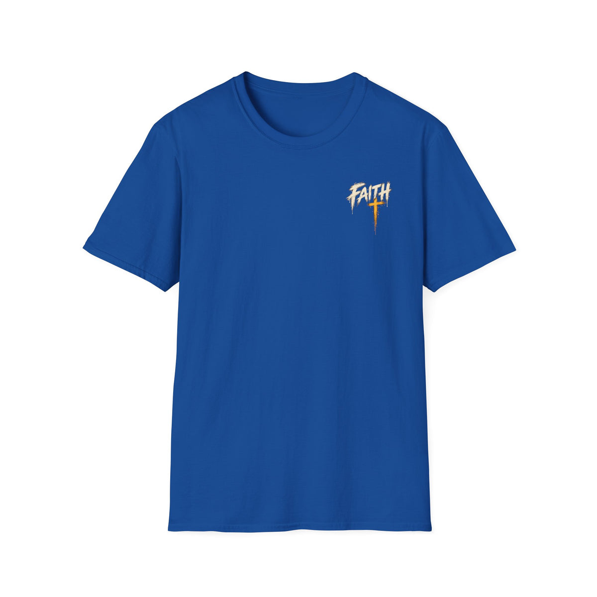 Faith Can Move Mountains T‑Shirt — Christian Cross Mountain Graphic Tee