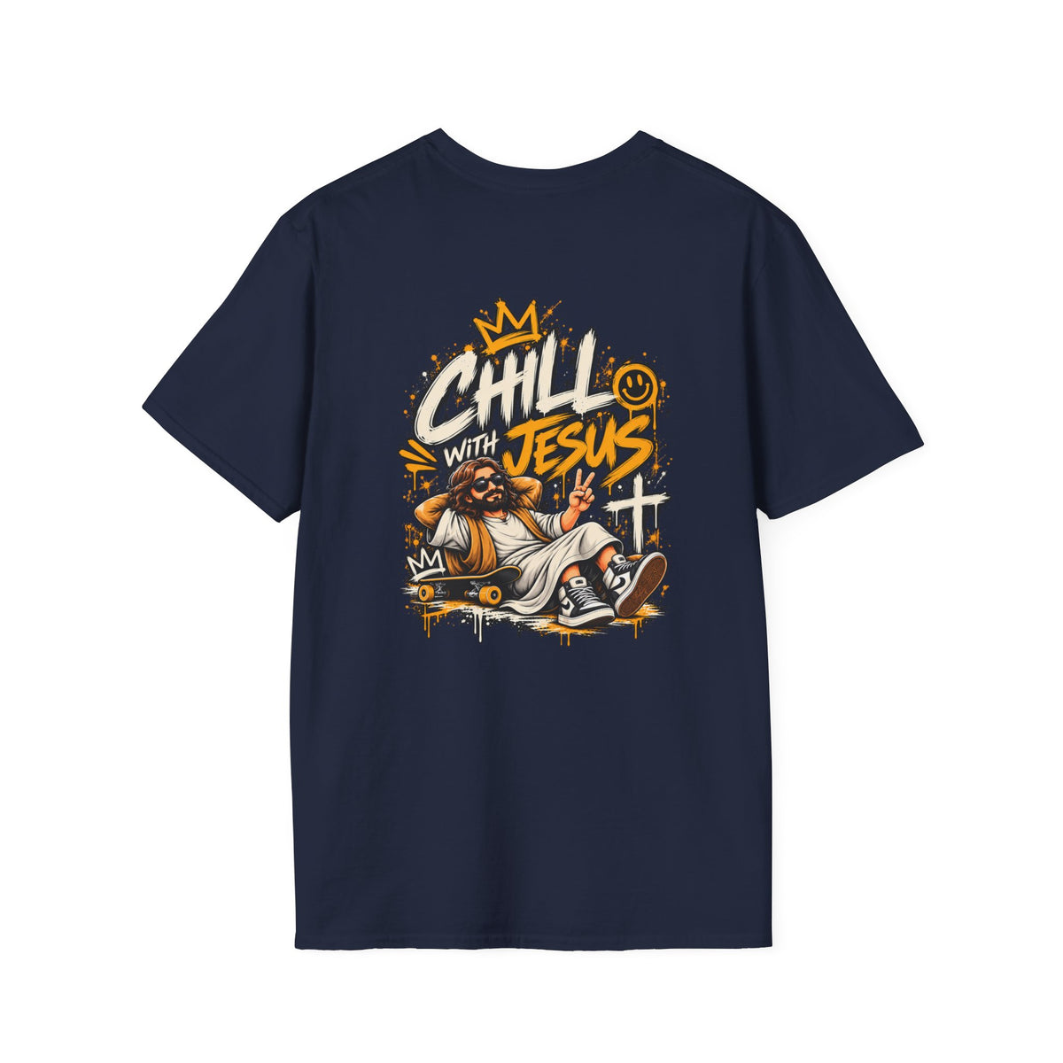 Chill with Jesus T‑Shirt — Casual Faith Graphic Tee