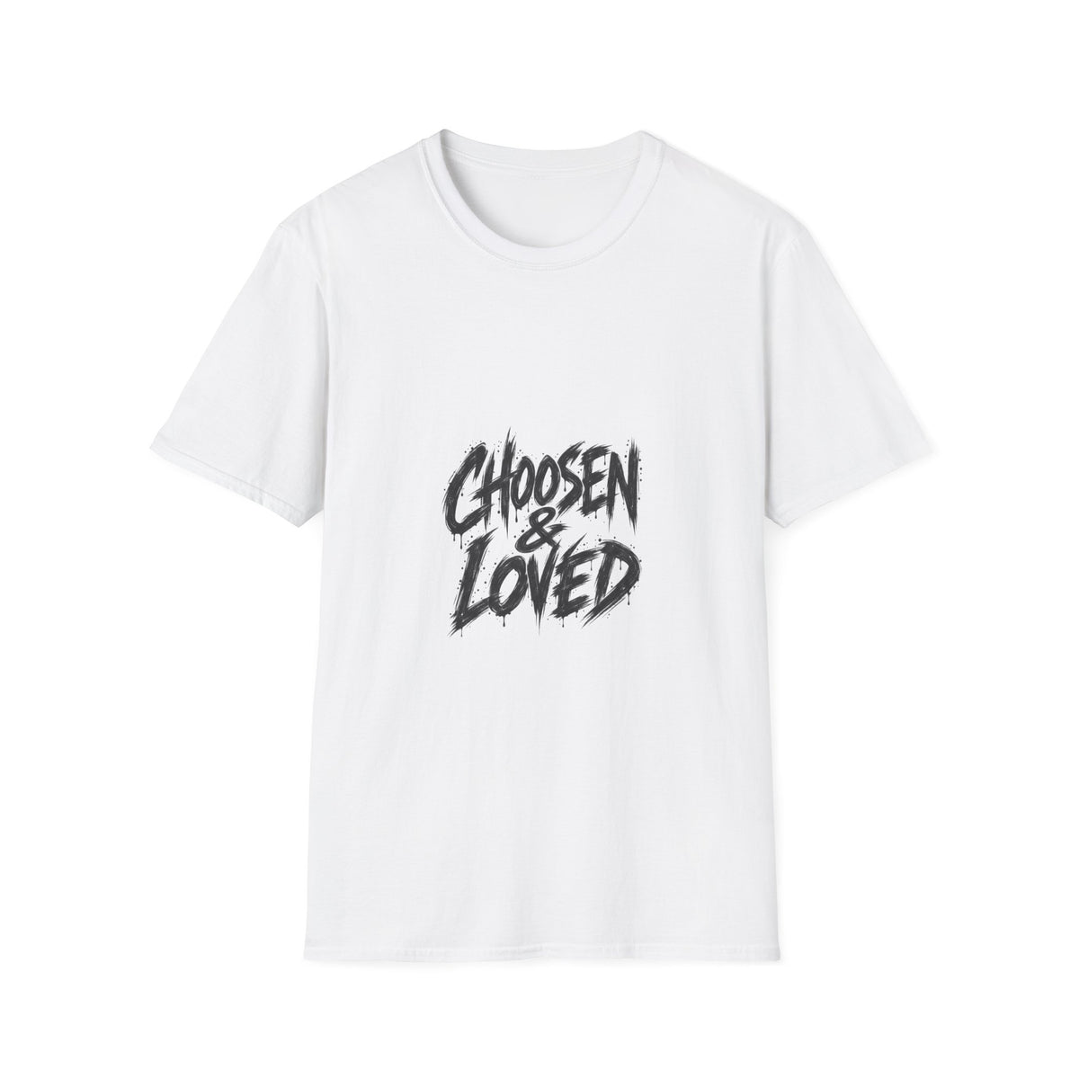 Chosen & Loved T-Shirt — Inspirational Faith Graphic Tee