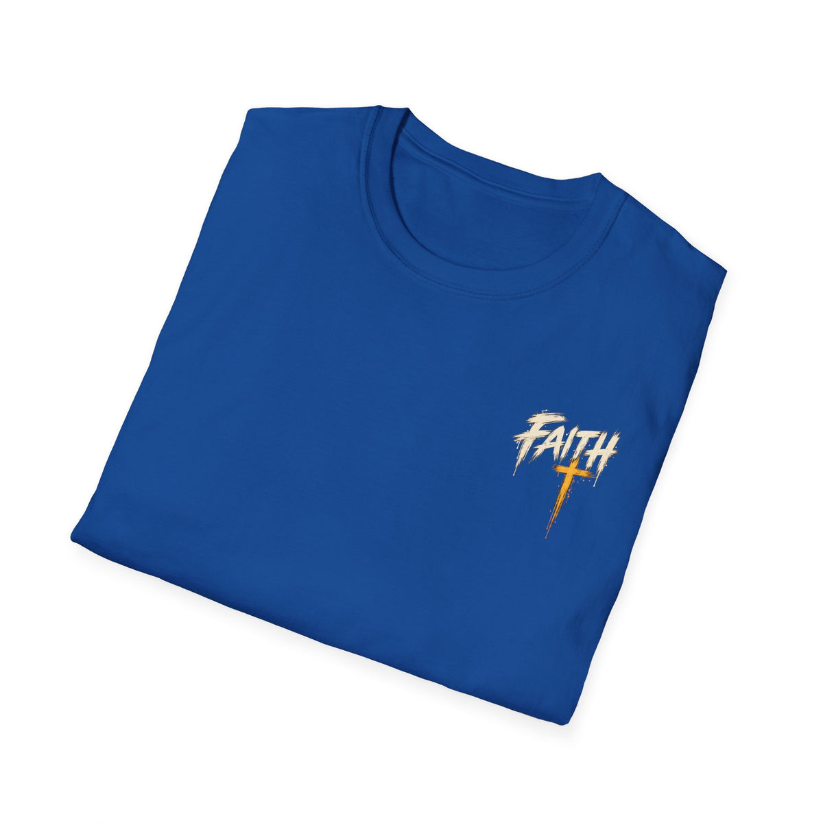 Faith Can Move Mountains T‑Shirt — Christian Cross Mountain Graphic Tee