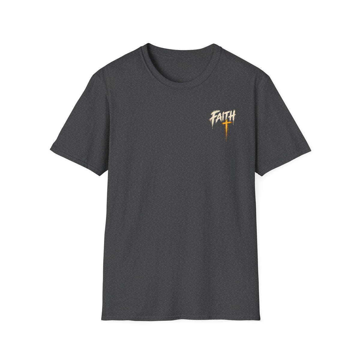 Faith Can Move Mountains T‑Shirt — Christian Cross Mountain Graphic Tee