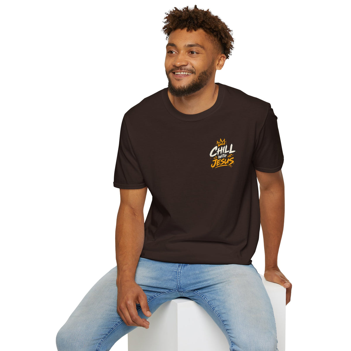 Chill with Jesus T‑Shirt — Casual Faith Graphic Tee