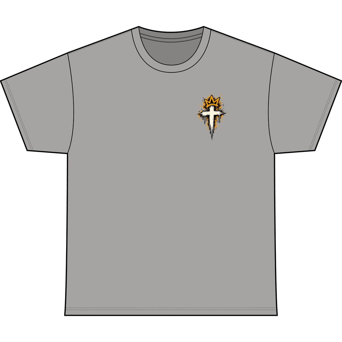 Saved Not Perfect Christian Oversized T-Shirt — Faith Streetwear Tee