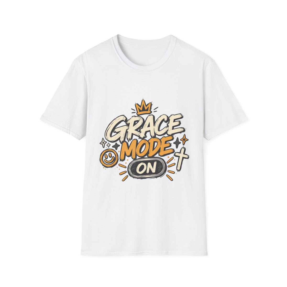 Grace Mode On T-Shirt — 'Chosen' Christian Faith Graphic Tee