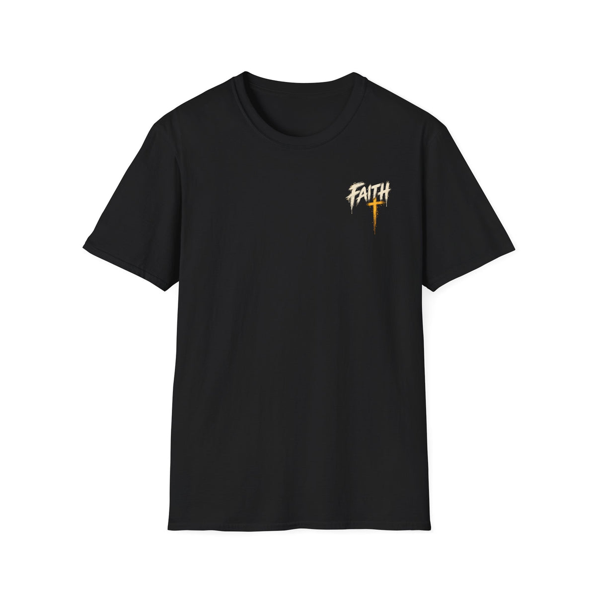 Faith Can Move Mountains T‑Shirt — Christian Cross Mountain Graphic Tee