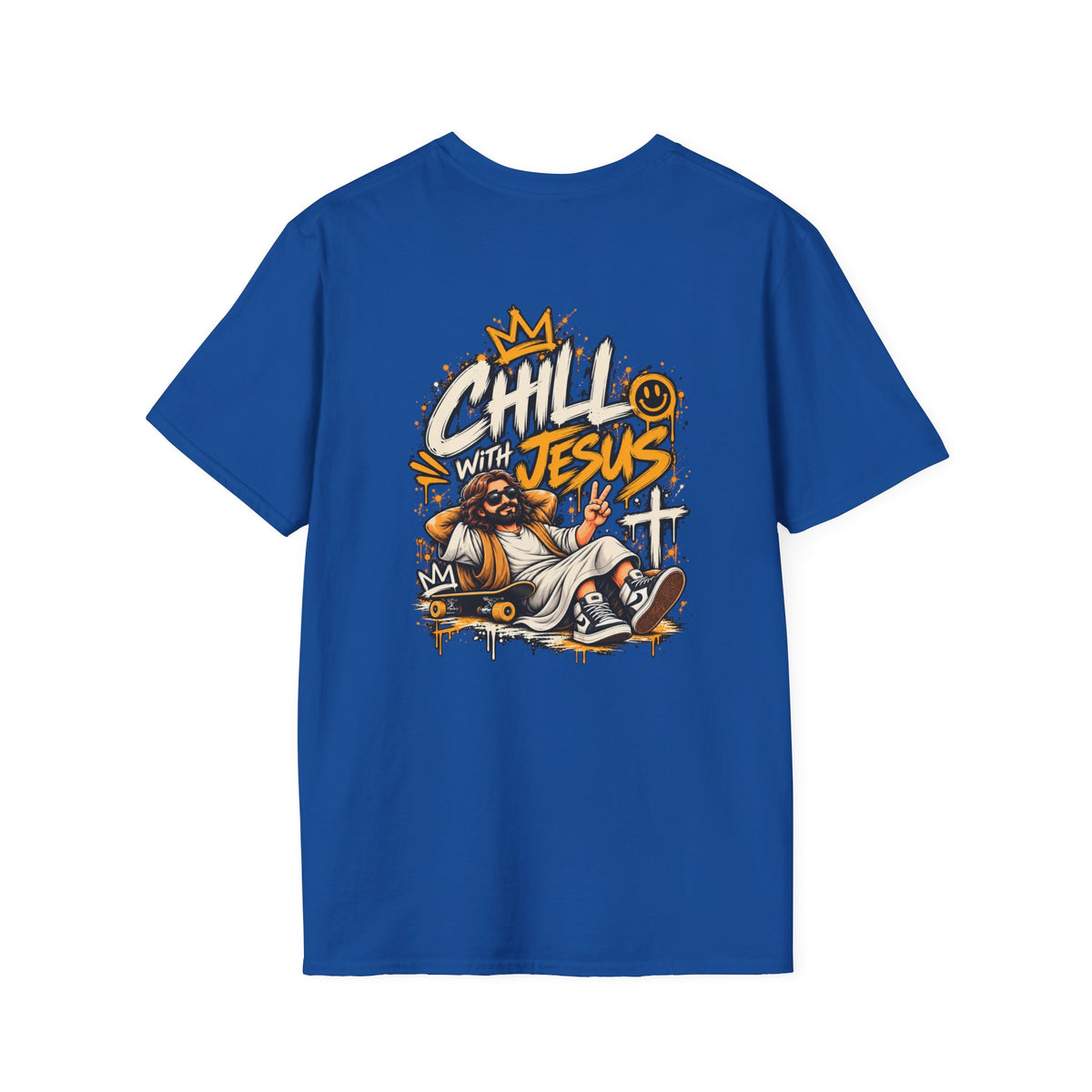 Chill with Jesus T‑Shirt — Casual Faith Graphic Tee