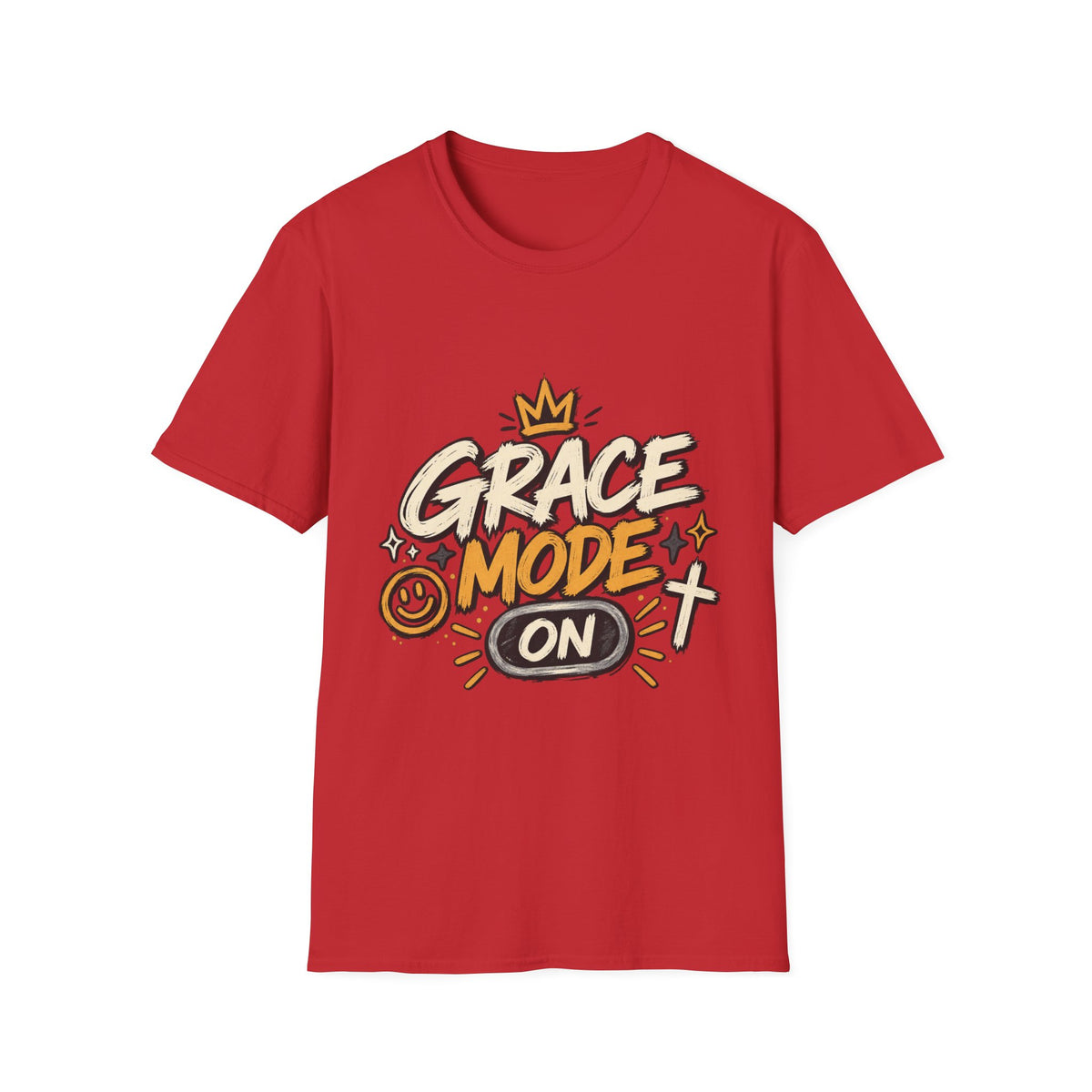 Grace Mode On T-Shirt — 'Chosen' Christian Faith Graphic Tee