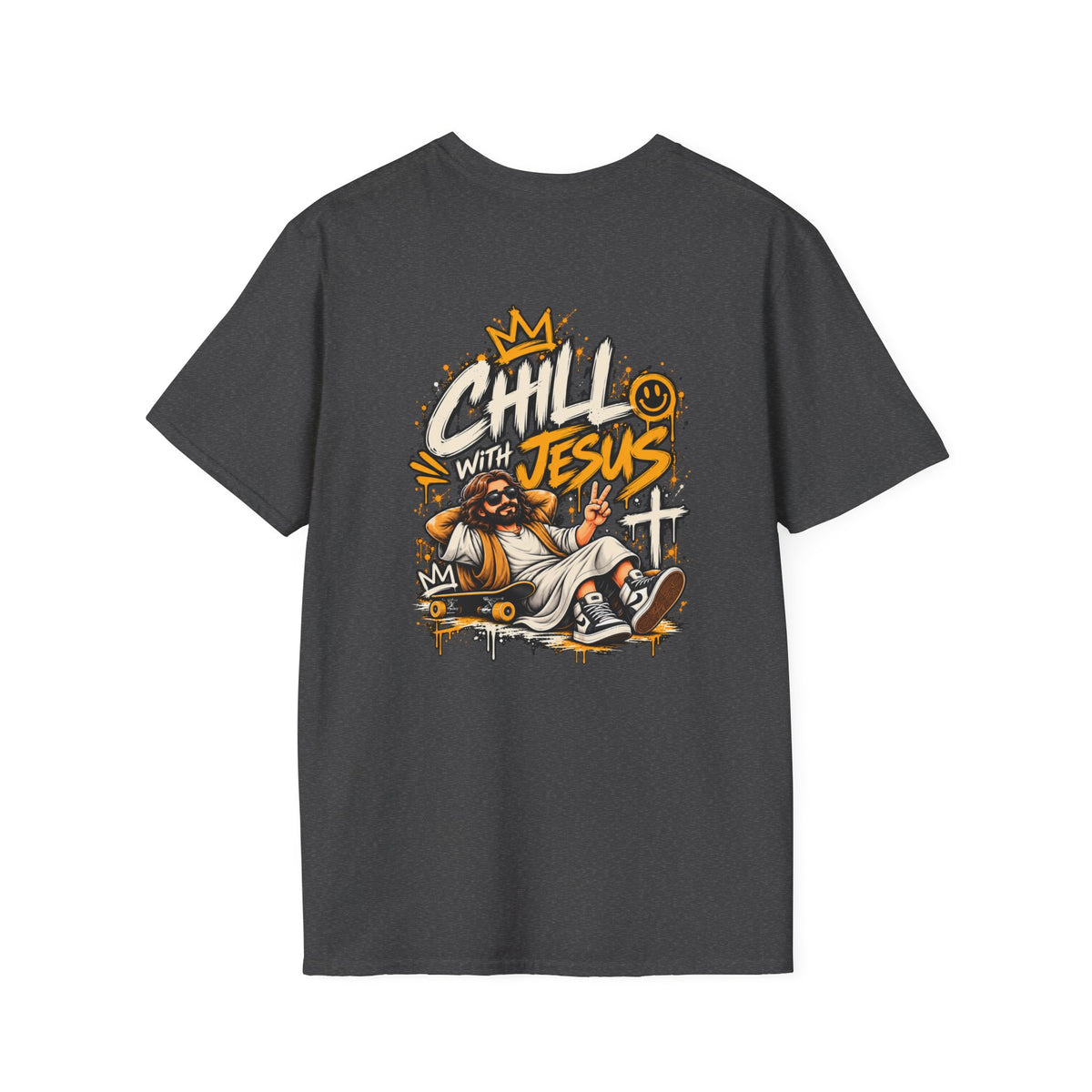 Chill with Jesus T‑Shirt — Casual Faith Graphic Tee