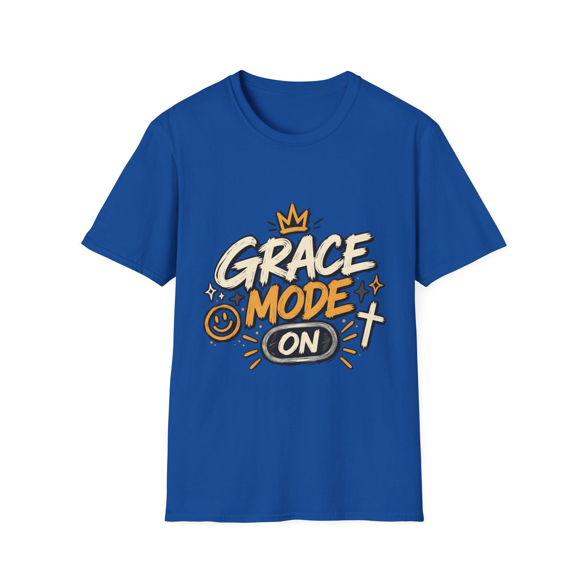 Grace Mode On T-Shirt — 'Chosen' Christian Faith Graphic Tee