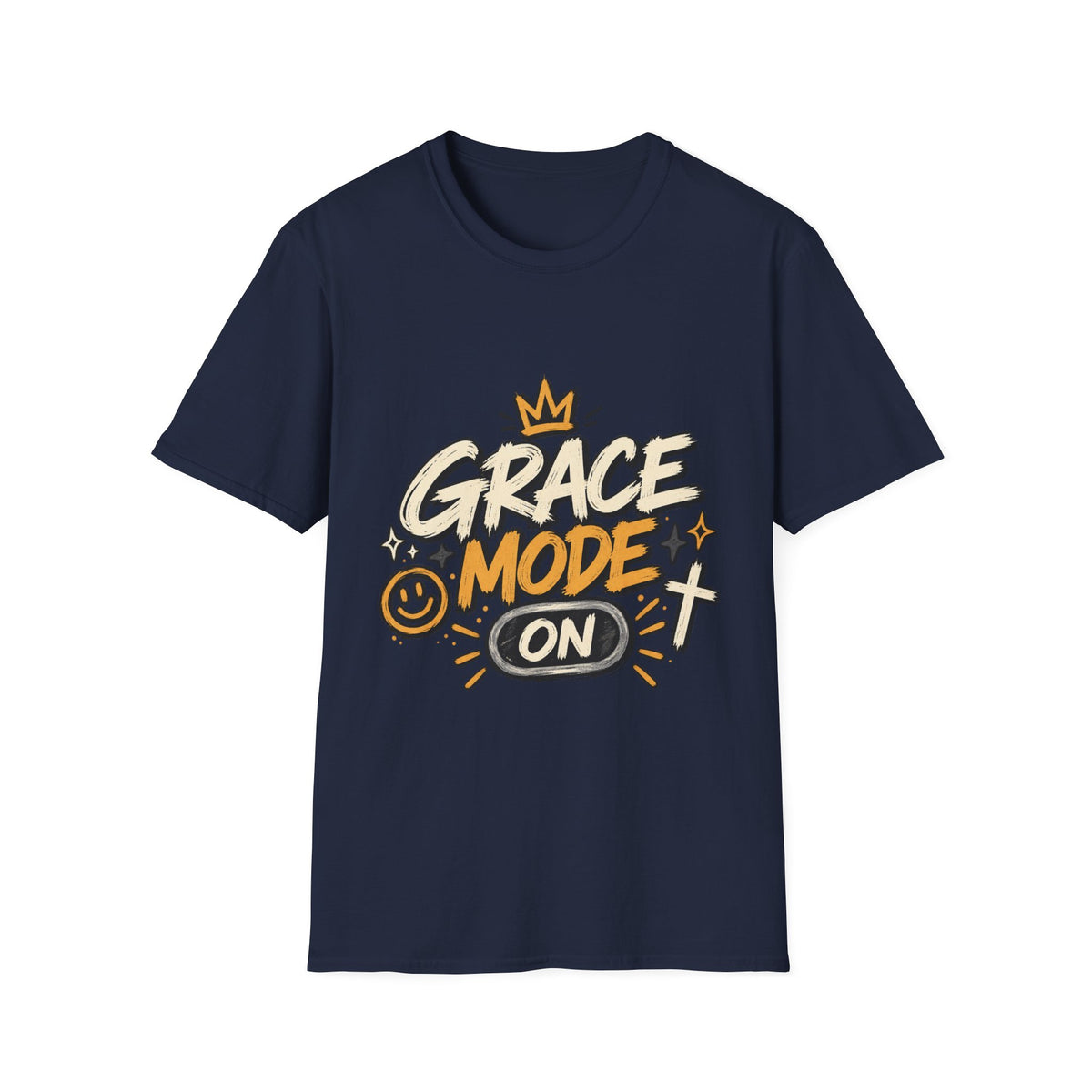 Grace Mode On T-Shirt — 'Chosen' Christian Faith Graphic Tee
