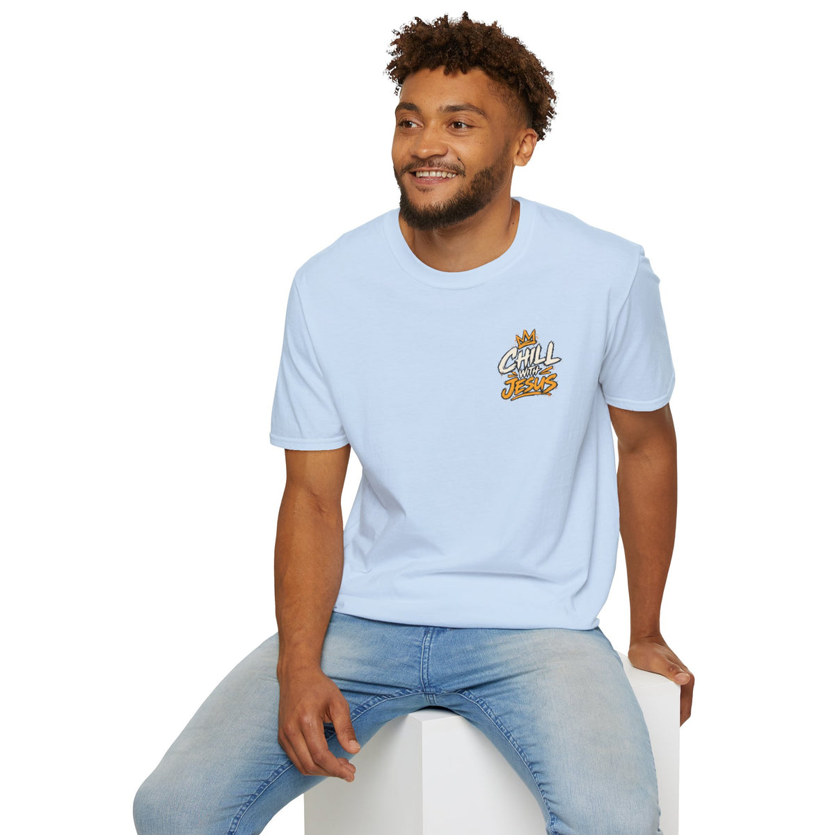 Chill with Jesus T‑Shirt — Casual Faith Graphic Tee