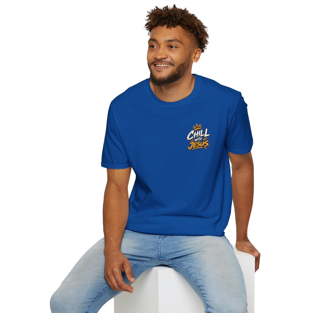 Chill with Jesus T‑Shirt — Casual Faith Graphic Tee