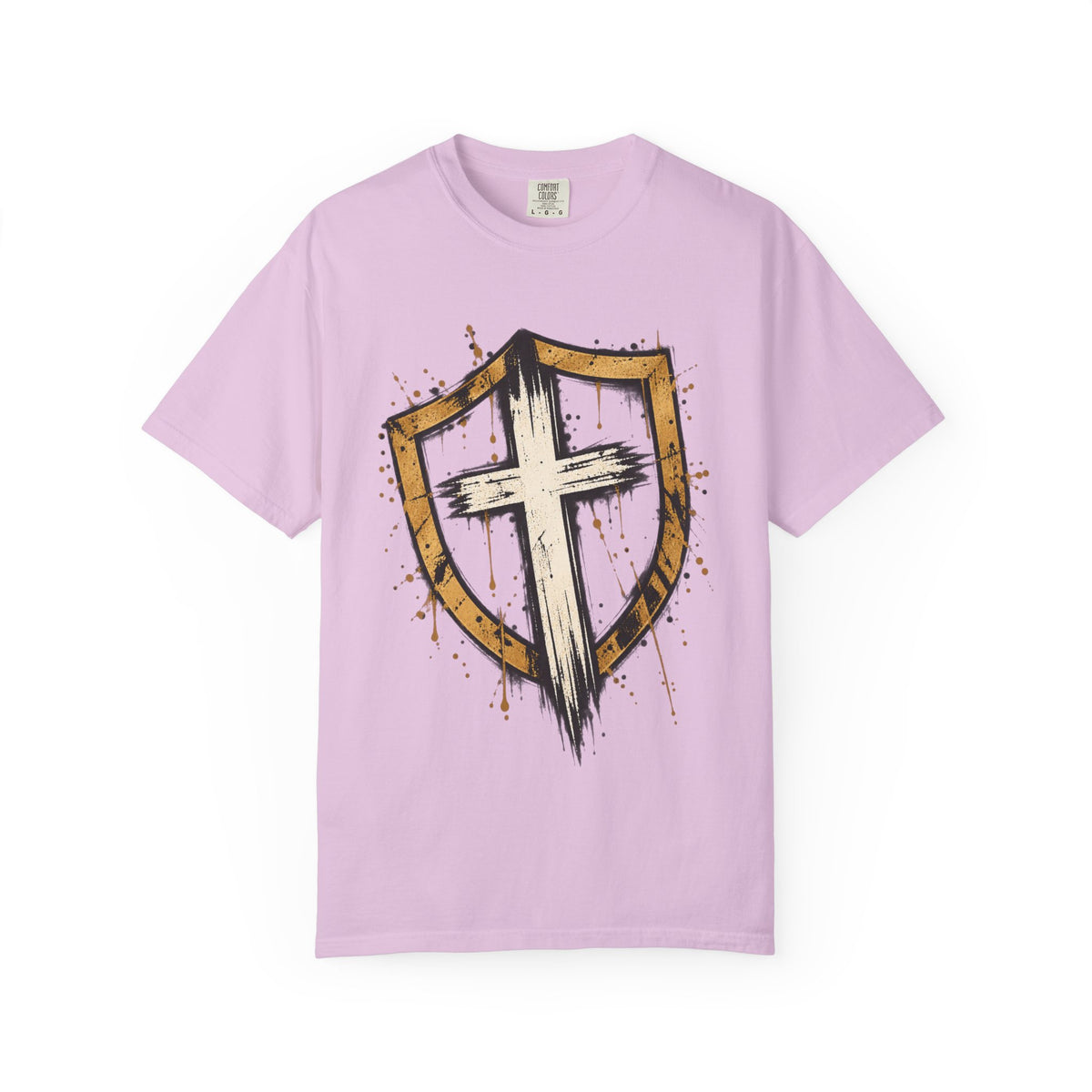 Christian T-Shirt – Shield of Faith – Ephesians 6:16 Graphic Shirt