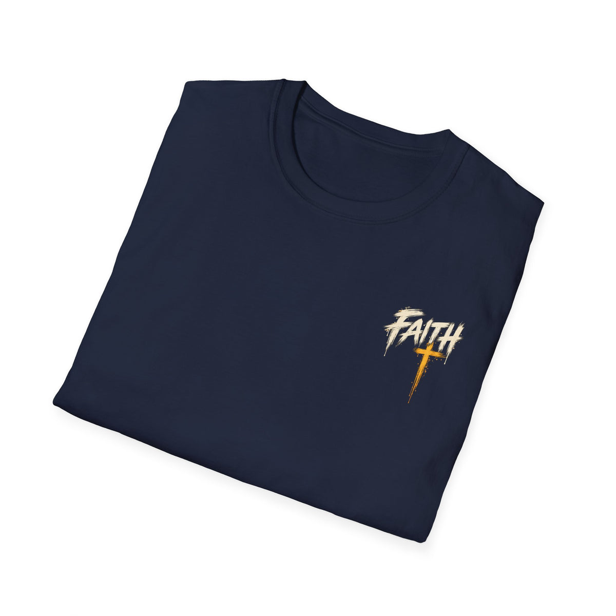 Faith Can Move Mountains T‑Shirt — Christian Cross Mountain Graphic Tee