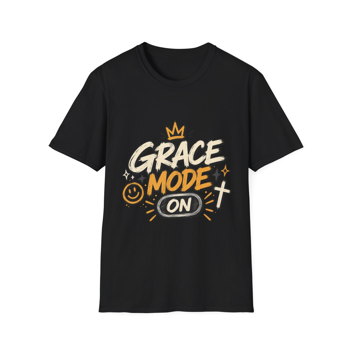 Grace Mode On T-Shirt — 'Chosen' Christian Faith Graphic Tee