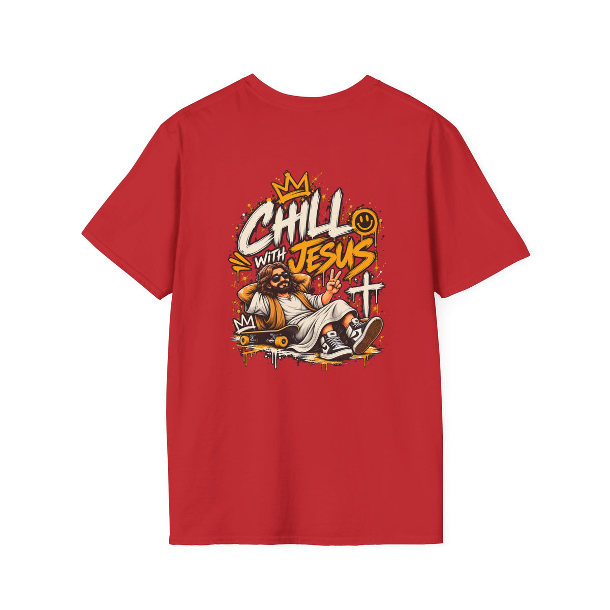 Chill with Jesus T‑Shirt — Casual Faith Graphic Tee