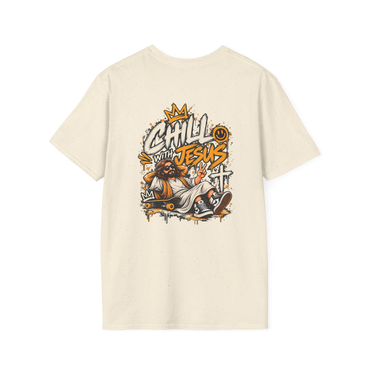 Chill with Jesus T‑Shirt — Casual Faith Graphic Tee