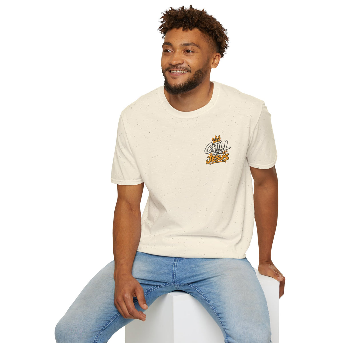 Chill with Jesus T‑Shirt — Casual Faith Graphic Tee