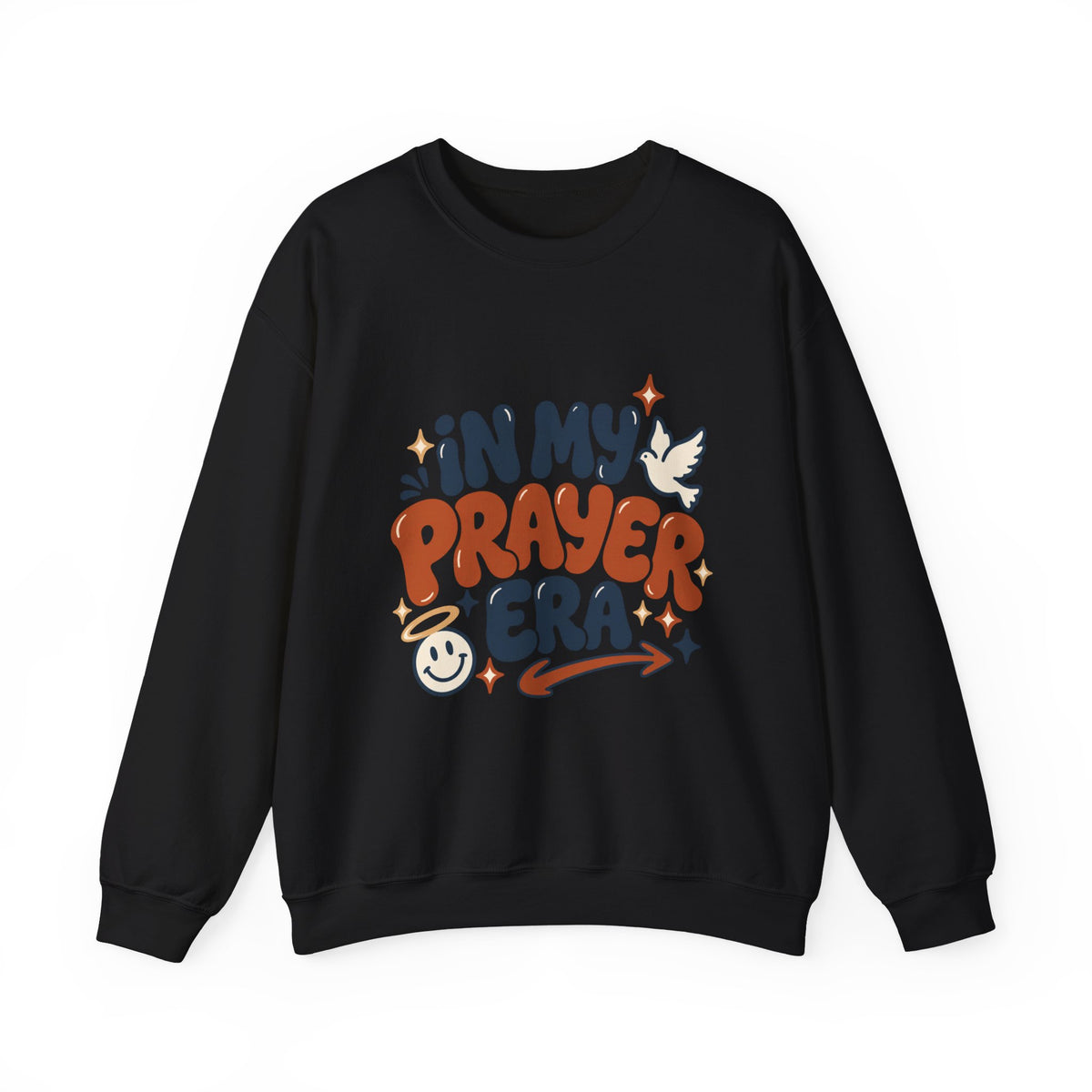 Prayer Era Crewneck Sweatshirt — "In My Prayer Era" Spiritual Christian Pullover