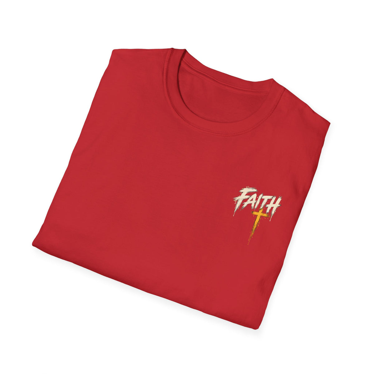 Faith Can Move Mountains T‑Shirt — Christian Cross Mountain Graphic Tee