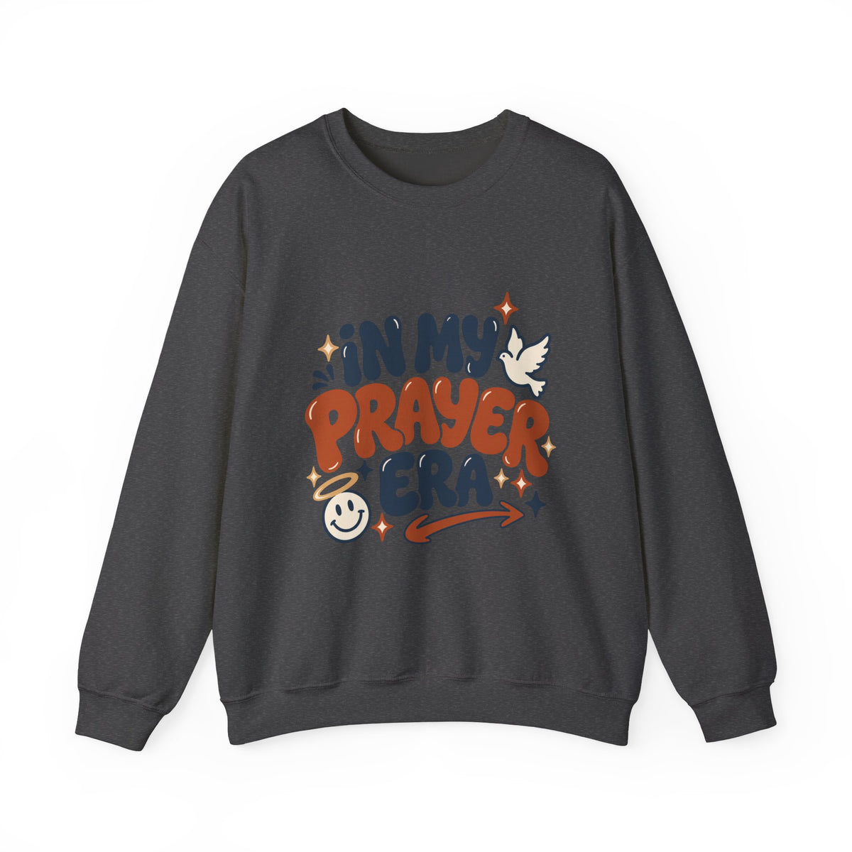 Prayer Era Crewneck Sweatshirt — "In My Prayer Era" Spiritual Christian Pullover