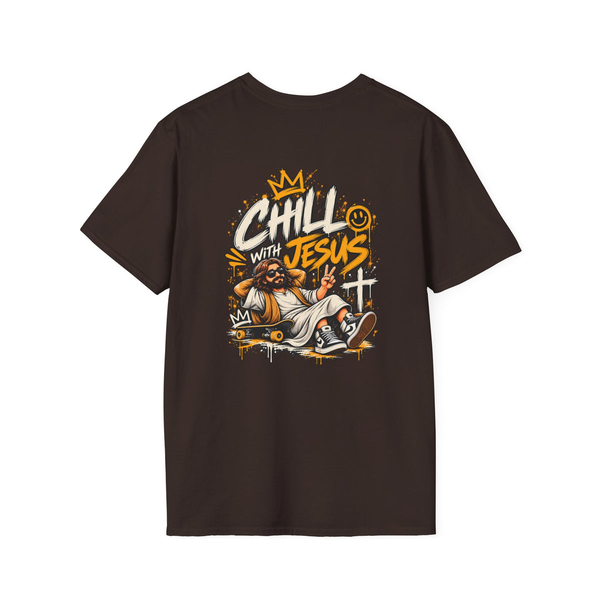 Chill with Jesus T‑Shirt — Casual Faith Graphic Tee
