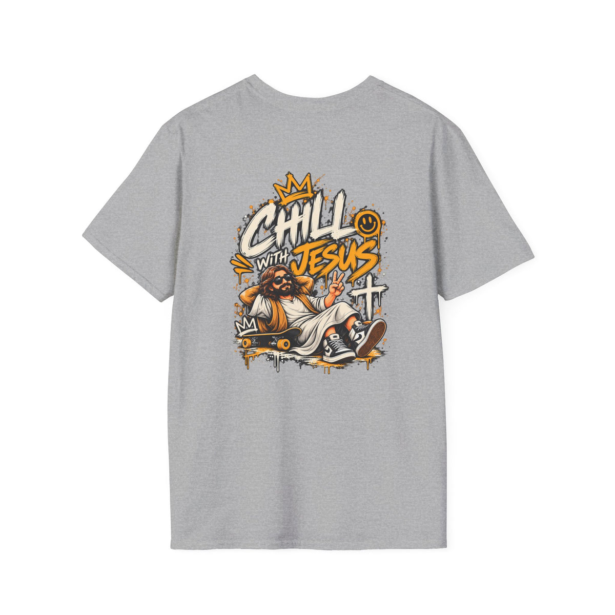 Chill with Jesus T‑Shirt — Casual Faith Graphic Tee