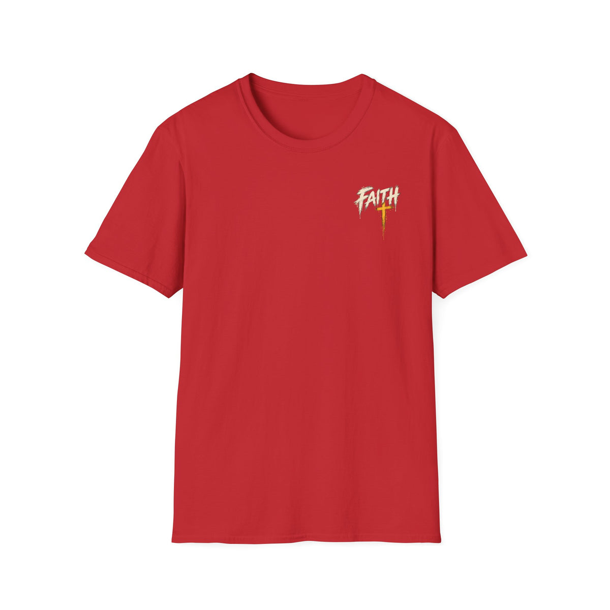 Faith Can Move Mountains T‑Shirt — Christian Cross Mountain Graphic Tee